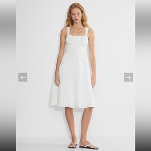 Aritzia Sunday Best Martine Poplin Midi Dress